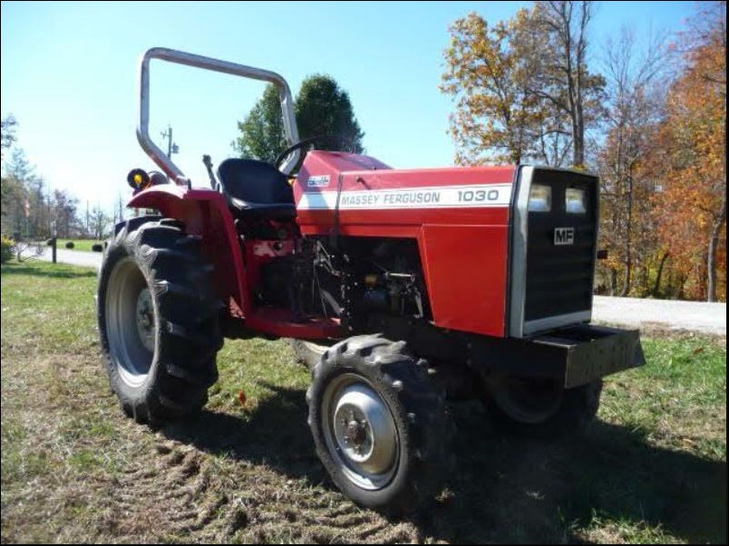 Catalogo De Peças MASSEY FERGUSON- MF 1030 - Trator Compacto