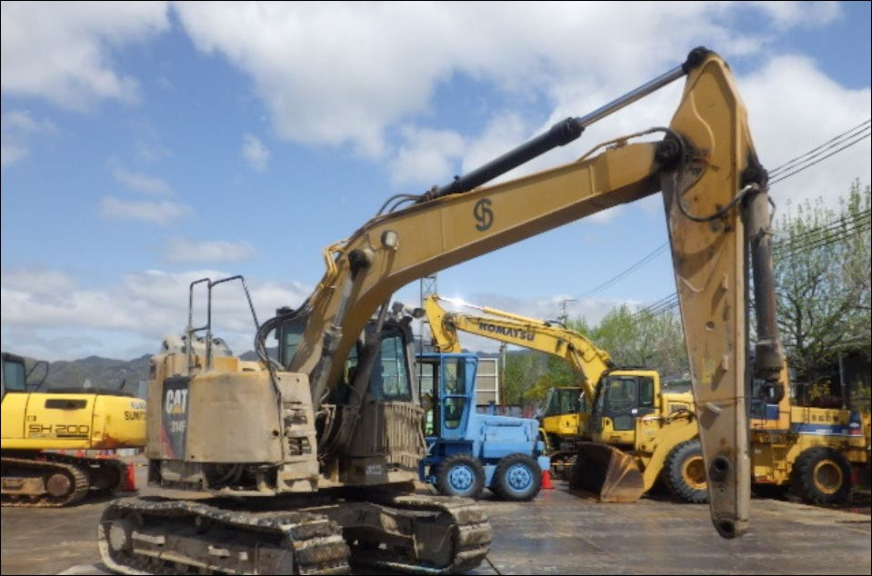 Manual de Serviço CATERPILLAR - 314FCR - Escavadora (Inglês) PDF