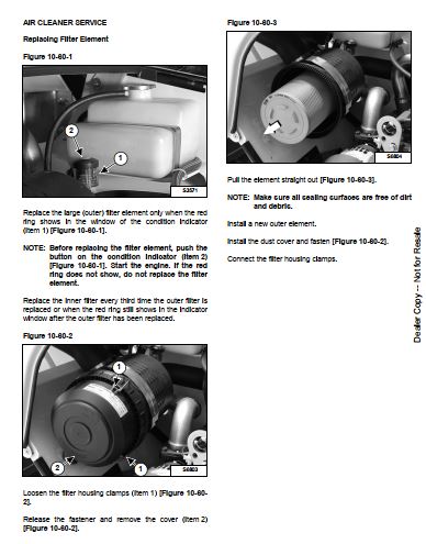 Manual De Serviço BOBCAT - T2556,T2566 - Manipulador Telescópico