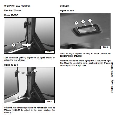 Manual De Serviço BOBCAT - TL360(X) - Manipulador telescópico