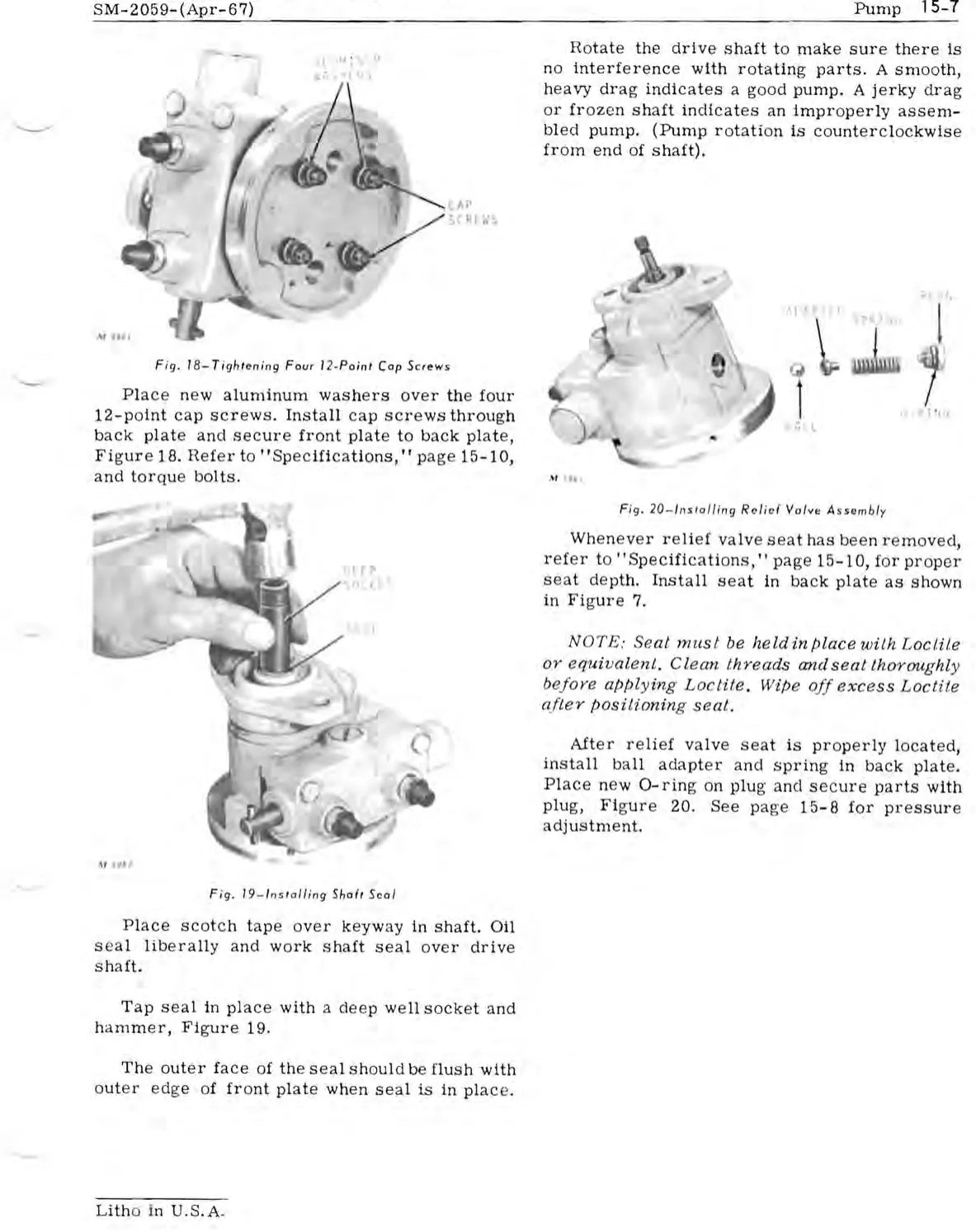 Manual de Serviço John Deere 110 · 112 — figura de reparo (página interna do PDF)