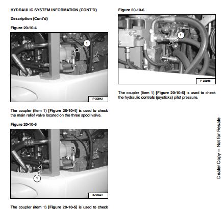 Manual De Serviço BOBCAT - 442 - Mini Excavador