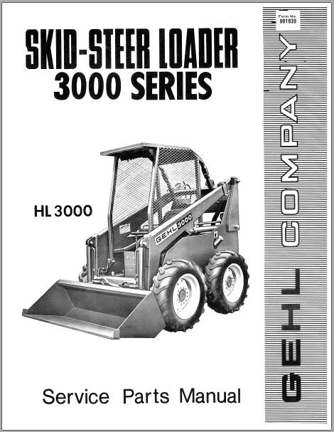 CATALOGO DE PEÇAS PDF MINI CARREGADEIRA HL3000 - GEHL
