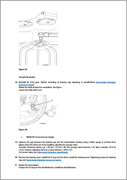 Manual de Serviço HTE305 Transmissão Hidráulica Eletrônica Volvo 04