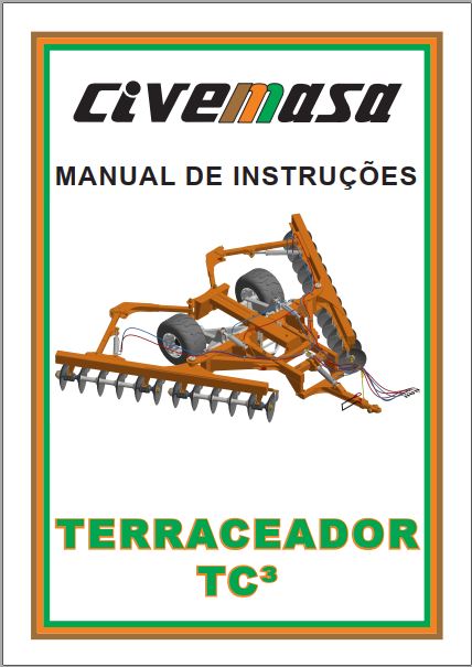 MANUAL DE INSTRUÇÕES PDF TERRACEADOR TC3 - CIVEMASA