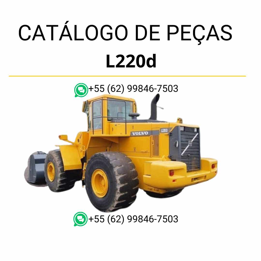 Catalogo De Pecas Pa Carregadeira Volvo - L220d - (em Portug