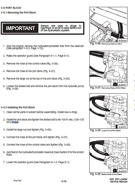Manual De Serviço BOBCAT - 540\543 - Mini Carregadeira