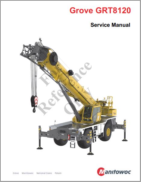 MANUAL DE SERVIÇOS DE OFICINA PDF GUINDASTE GRT8210 - GROVE MANITOWOC