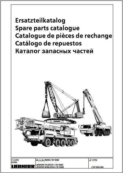 CATALOGO DE PEÇAS LIEBHERR