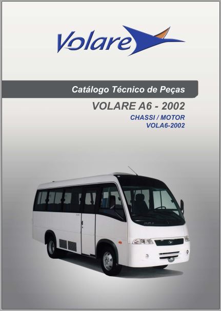 CATALOGO TÉCNICO DE PEÇAS - VOLARE A6-2002