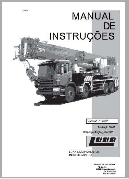 MANUAL DE INSTRUÇÕES - LUNA GT-70