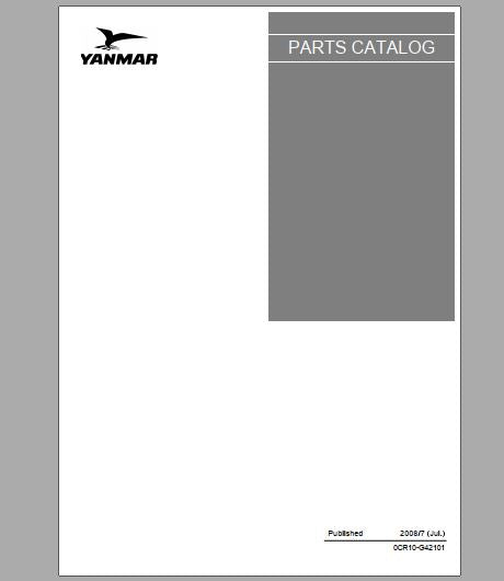 CATALOGO DE PEÇAS PDF MOTOR TS230 SERIES - YANMAR