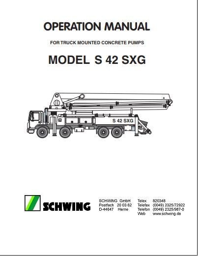 manual de peças for truck model S 42 SXG