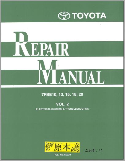 MANUAL DE REPARAÇÃO - TOYOTA 4A-F, 4A-GE