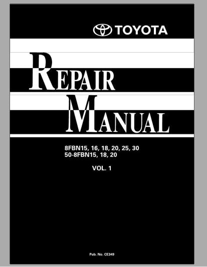 MANUAL DE REPARAÇÃO TOYOTA 50-8FBN15,18,20
