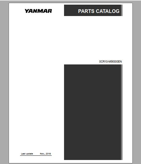 CATALOGO DE PEÇAS PDF MOTORES 3TNV84T-KSA-2-3 - YANMAR