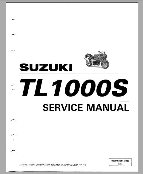MANUAL DE SERVIÇO - SUZUKI TL1000S