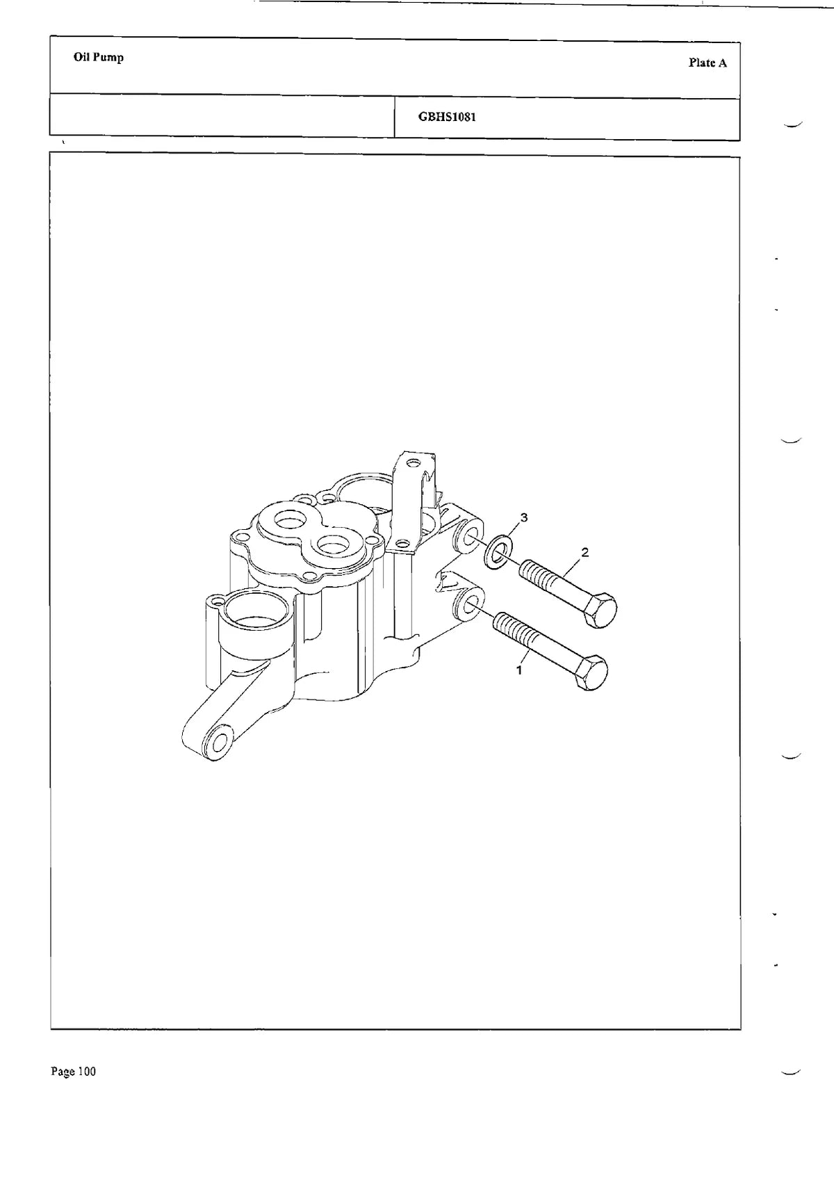 Perkins Motor 2506C — motor, vista explodida 4