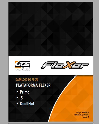 CATALOGO DE PEÇAS PDF PLATAFORMAS FLEXER PRIME, S, DUALLFLOT - GTS