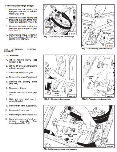 Manual De Serviço BOBCAT - 825 - Mini Carregadeira