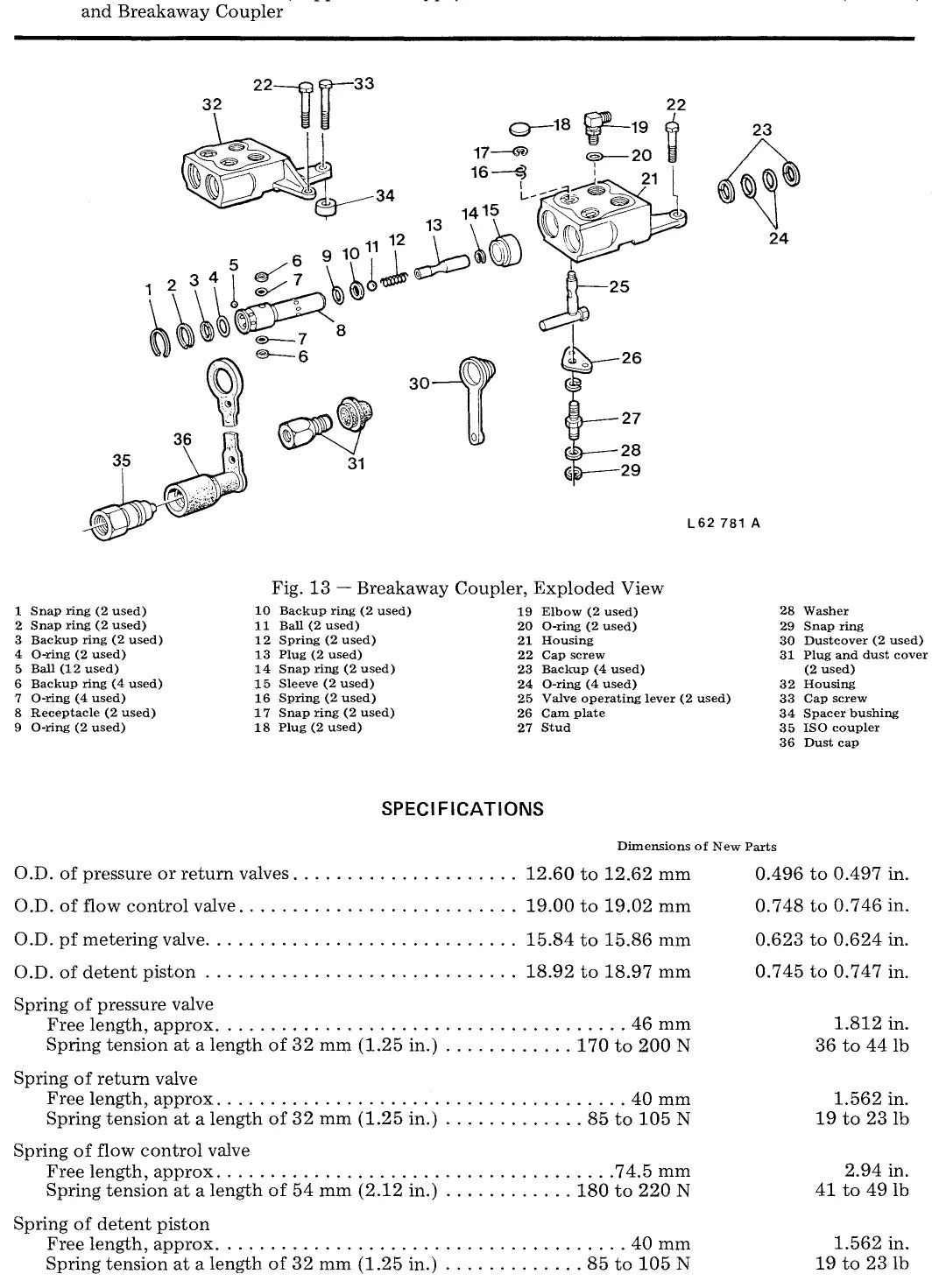 Manual de Serviço John Deere 3030 · 3130 — procedimento de serviço (página interna do PDF)