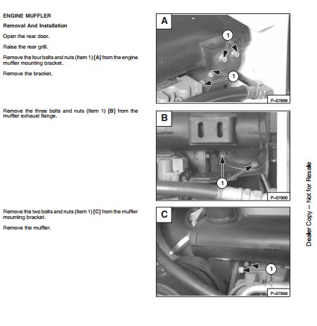 Manual De Serviço BOBCAT - 864\864 High Flow