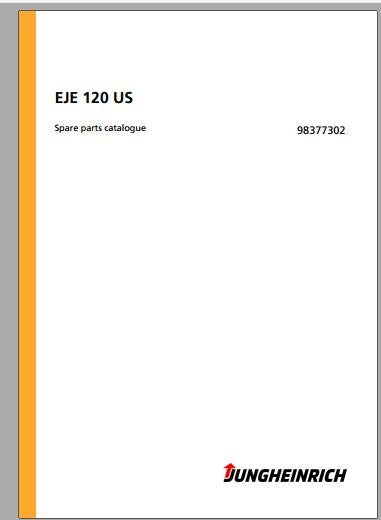 CATALOGO DE PEÇAS PDF SELECIONADORA EJE 120 US - JUNGHEINRICH