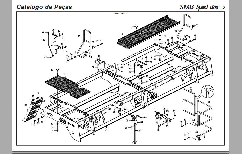 CATALOGO DE PEÇAS PDF SEMEADORA SMB 4000, 5000 E 6000 - BALDAN
