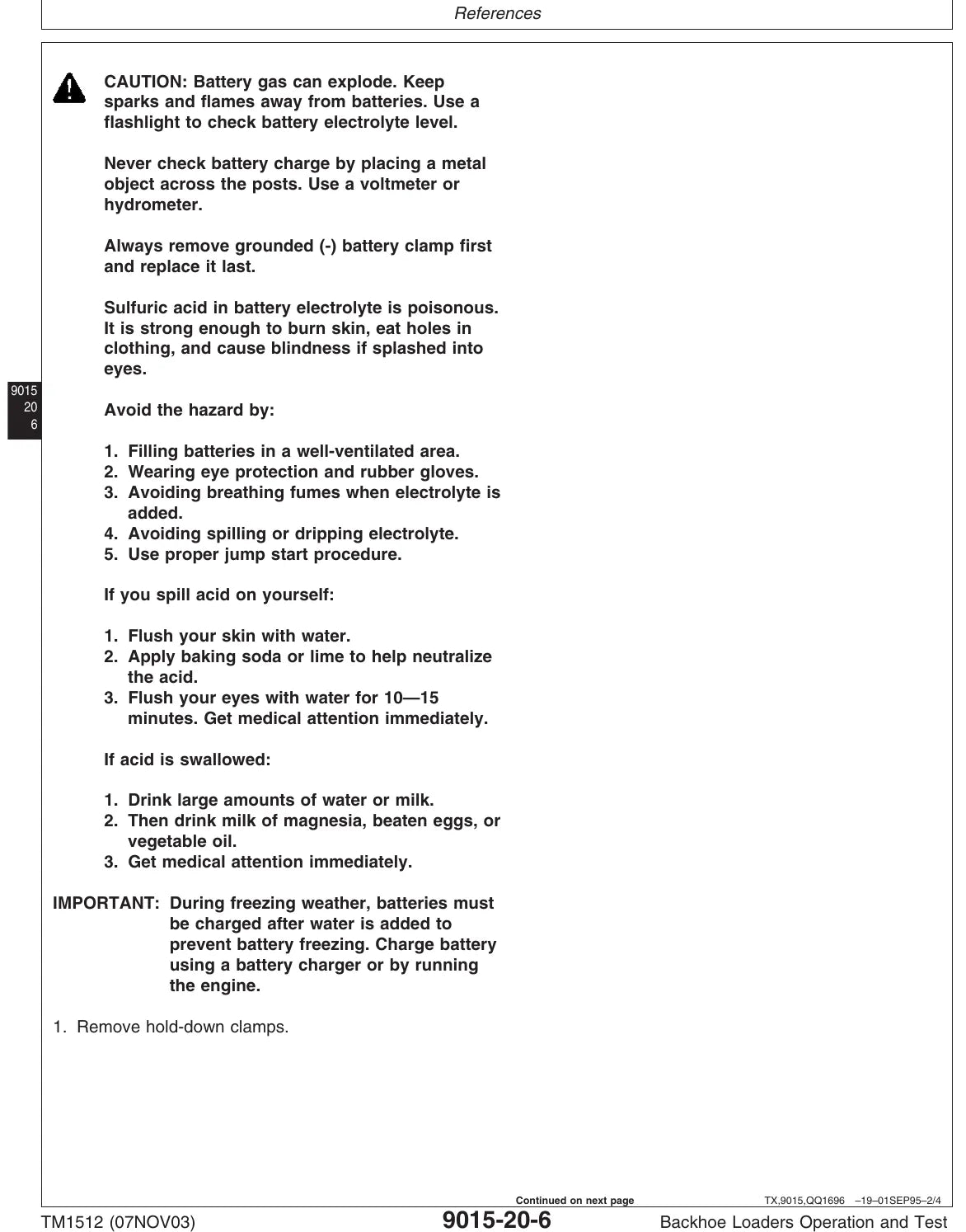 Manual Elétrico/Hidráulico John Deere 410D · 510D — diagrama técnico (página interna do PDF)