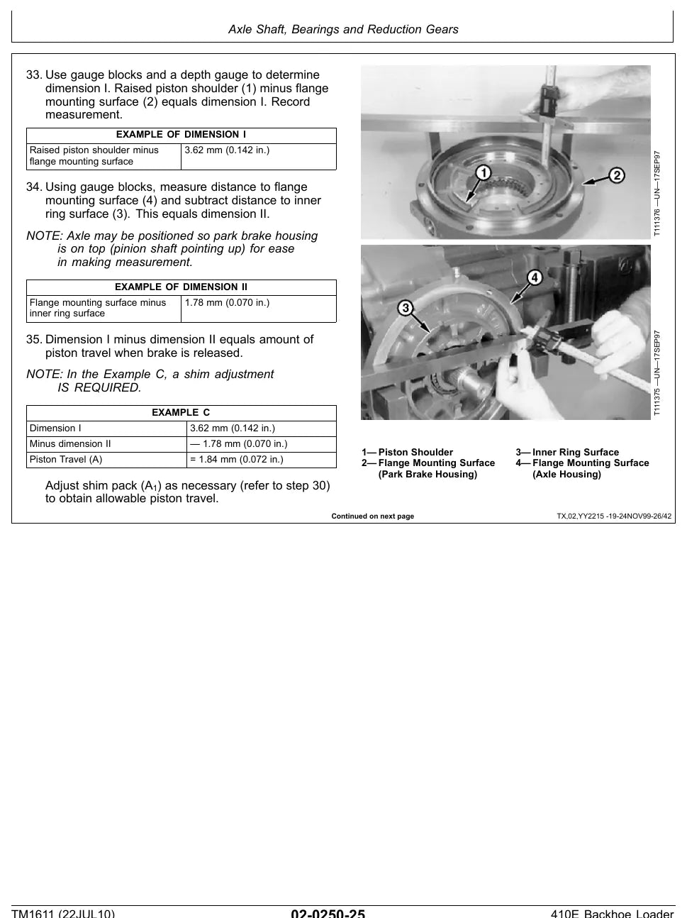 Manual de Serviço John Deere 410E — diagrama técnico (página interna do PDF)
