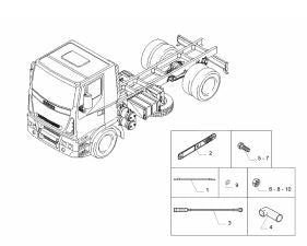 CATÁLOGO DE PEÇAS IVECO - EURO 3 - TECTOR 240E25 - CAMINHÃO 6X4