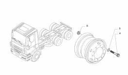 CATÁLOGO DE PEÇAS IVECO - EURO 3 - TECTOR 240E25 - CAMINHÃO 6X4