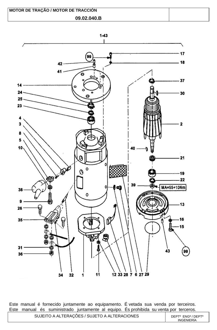 Catálogo de Peças STILL ER 20 — Transpaleteira elétrica — diagrama de peças 1