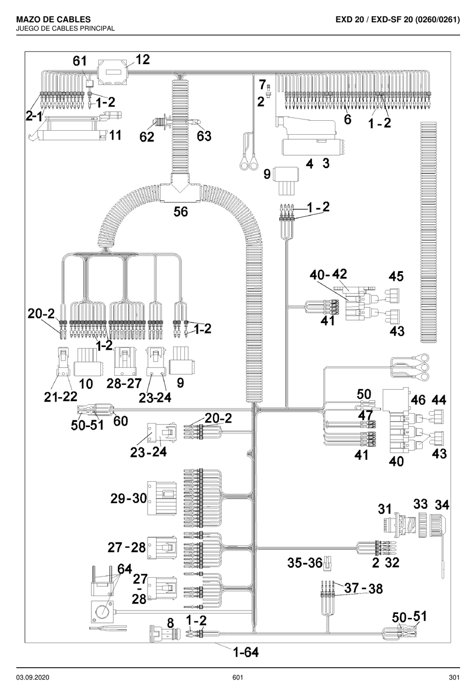 Catálogo de Peças STILL EXD 20 / EXD-SF 20 — Apilhador elétrico duplo (Alemão) — diagrama de peças 3