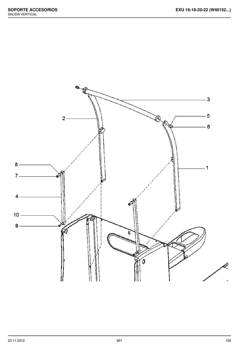 Catálogo de Peças STILL EXU 16-22 — Transpaleteira elétrica (Alemão) — diagrama de peças 3