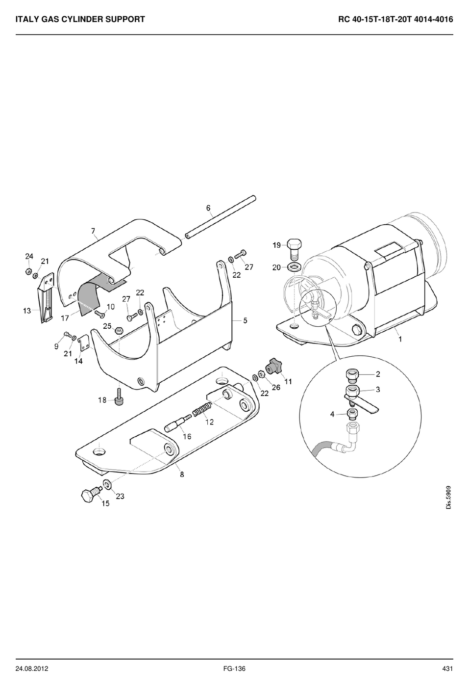 Catálogo de Peças STILL RC40-15T a RC40-20T — Empilhadeira a GLP (Alemão) — diagrama de peças 2
