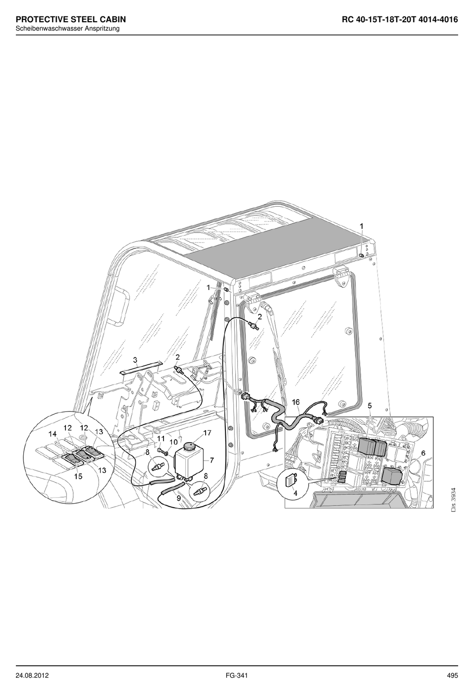 Catálogo de Peças STILL RC40-15T a RC40-20T — Empilhadeira a GLP (Alemão) — diagrama de peças 3
