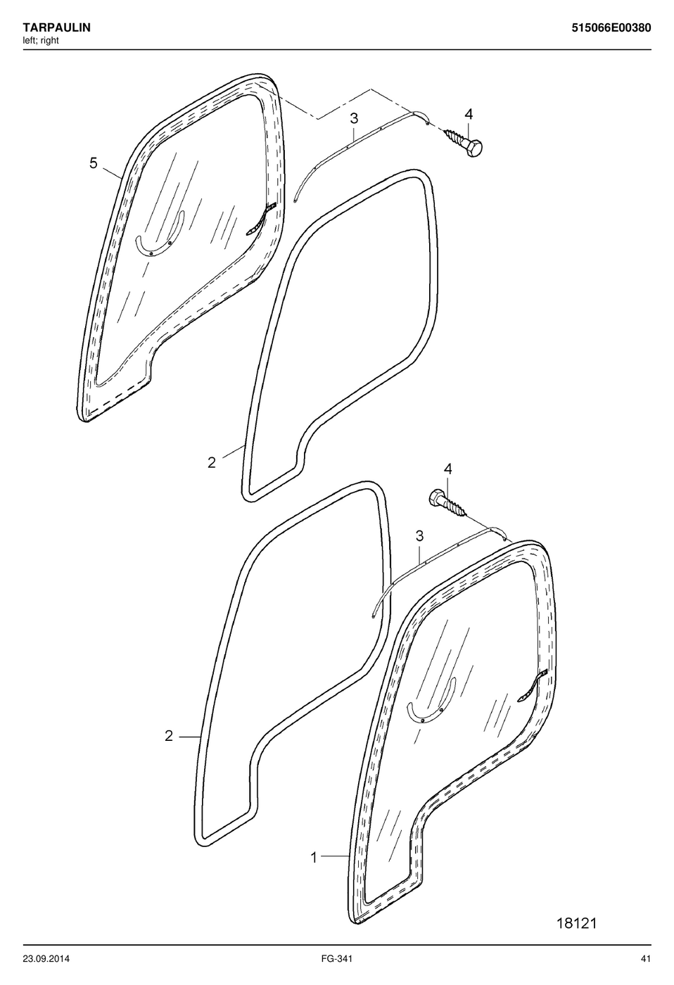 Catálogo de Peças STILL RX50-10 a RX50-16 — Empilhadeira elétrica (Alemão) — diagrama de peças 1