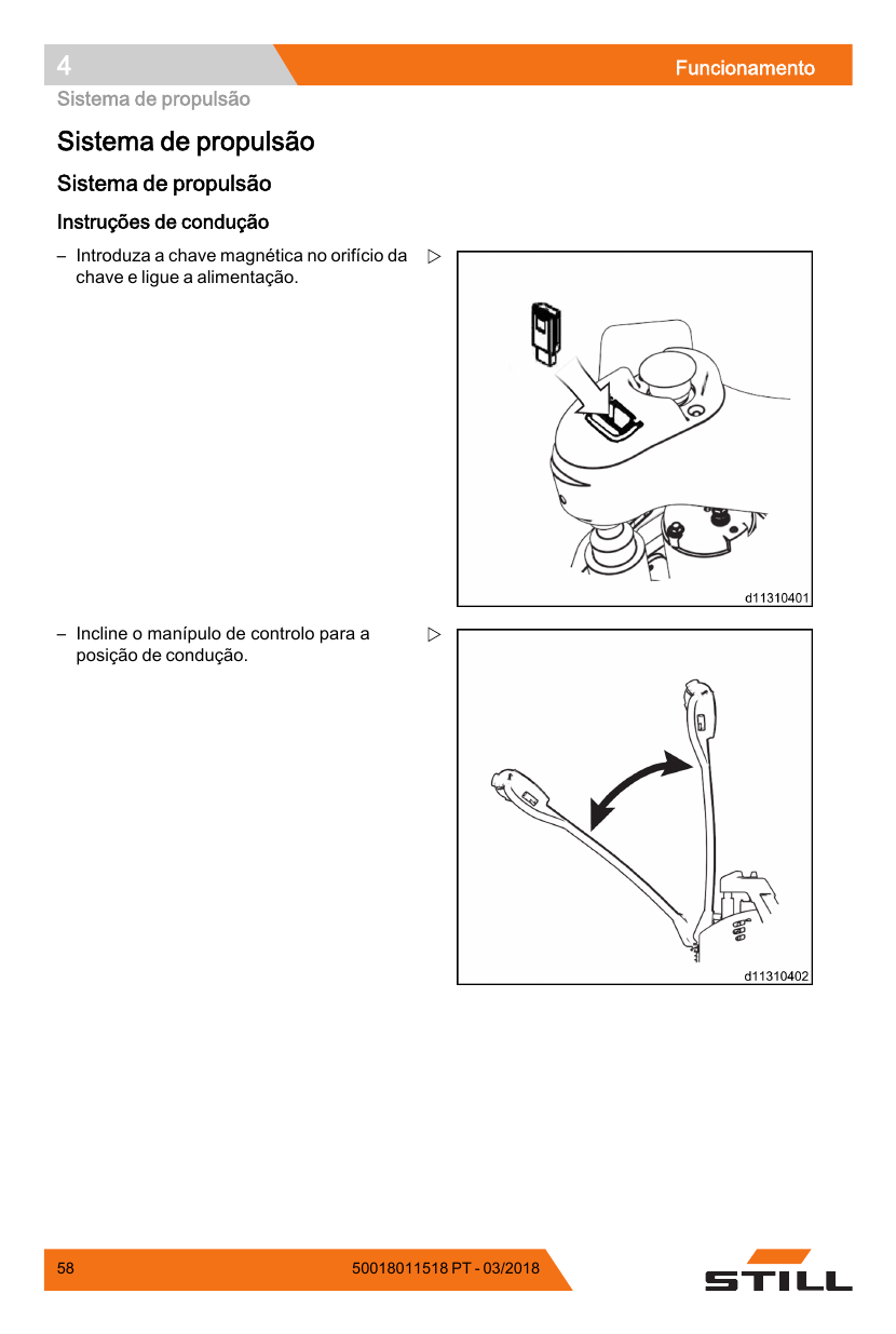 Manual de Operação STILL ECH 12 — Paleteira elétrica — diagrama de peças 2