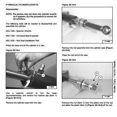 Manual De Serviço BOBCAT - BOX BLADE
