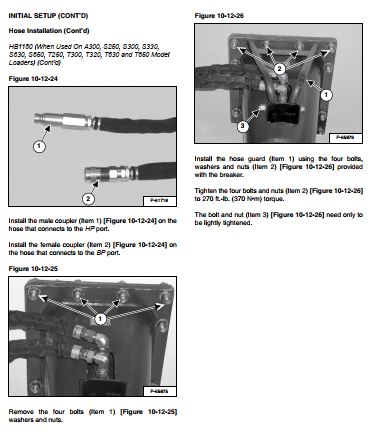 Manual De Serviço BOBCAT - Hydraulic Breaker