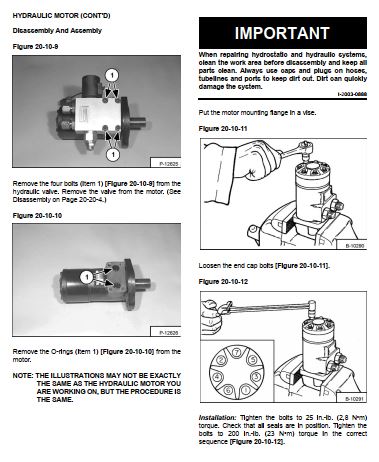 Manual De Serviço BOBCAT - Concrete Mixer