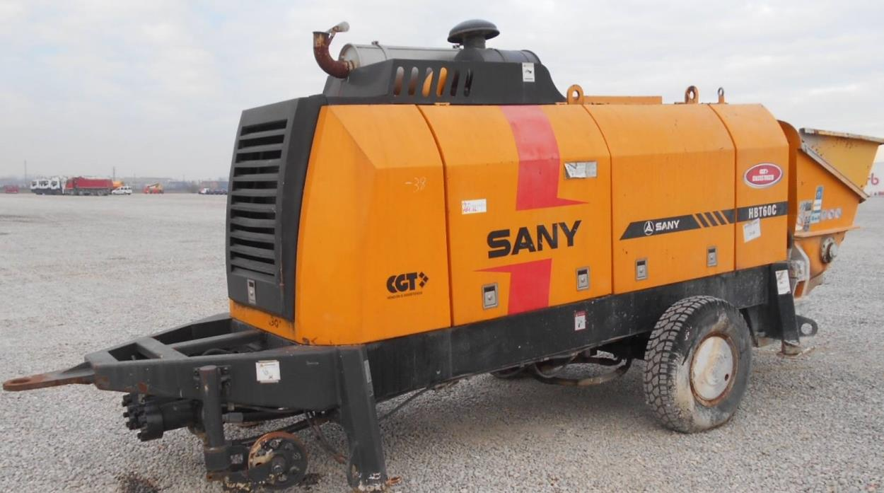 CATALOGO DE PEÇAS BOMBA DE CONCRETO MONTADA EM REBOQUE - HBT60C-1816DIII SANY