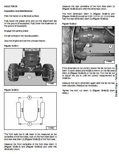 Manual De Serviço BOBCAT - CT120 - Trator Compacto