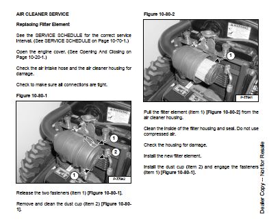 Manual De Serviço BOBCAT - CT120 - Trator Compacto