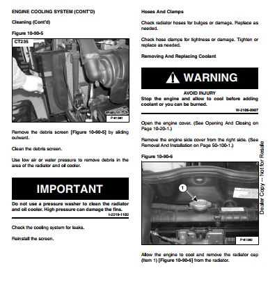 Manual De Serviço BOBCAT - CT225\CT230\CT235 - Trator Compacto