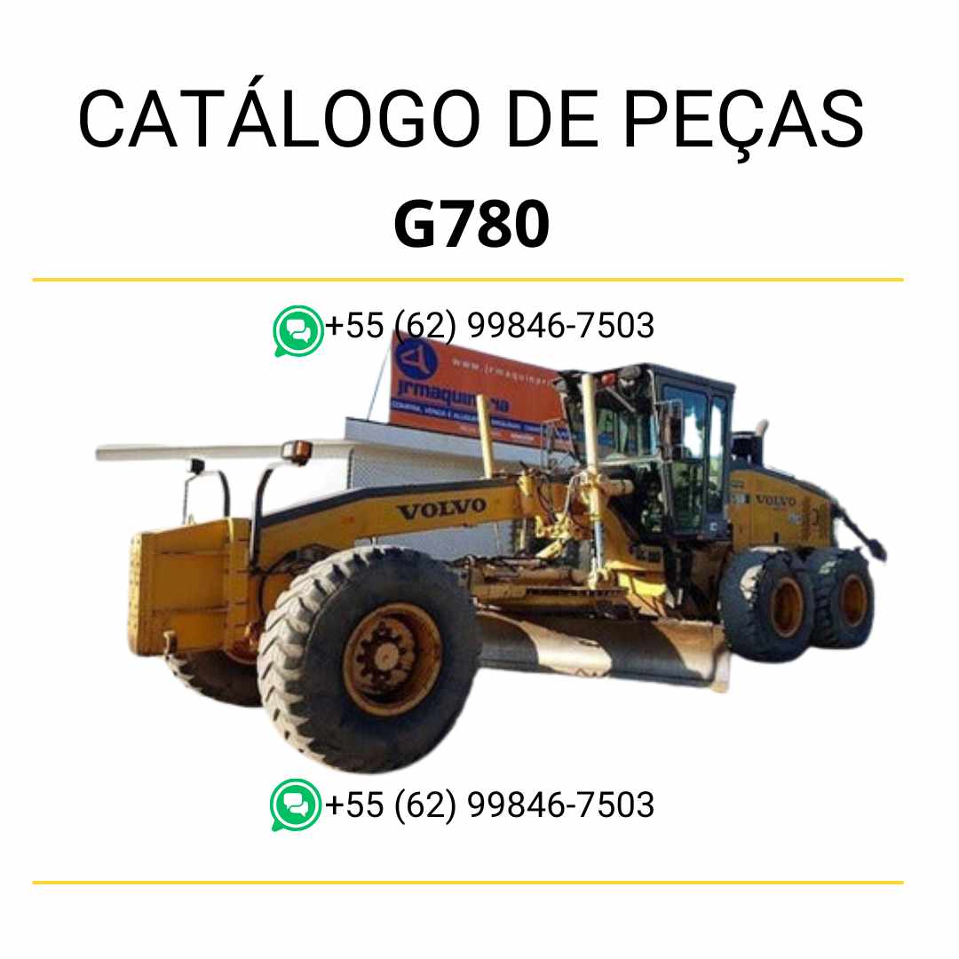Catalogo De Pecas Motoniveladoras Volvo - G780 - Pt-br