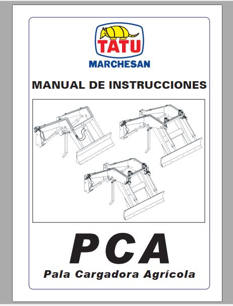 MANUAL DE INSTRUÇÕES PDF PLAINA CARREGADEIRA PCA - TATU MARCHESAN