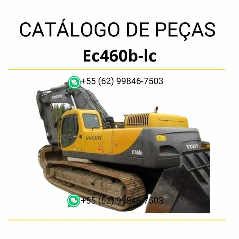 Catalogo De Pecas Escavadeiras Volvo - Ec460b-lc - Pt-br