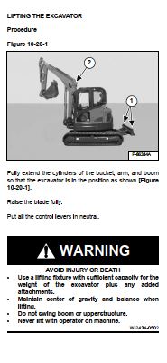 Manual De Serviço BOBCAT - E80 - Escavador